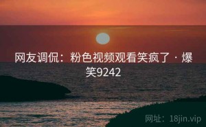 网友调侃：粉色视频观看笑疯了 · 爆笑9242