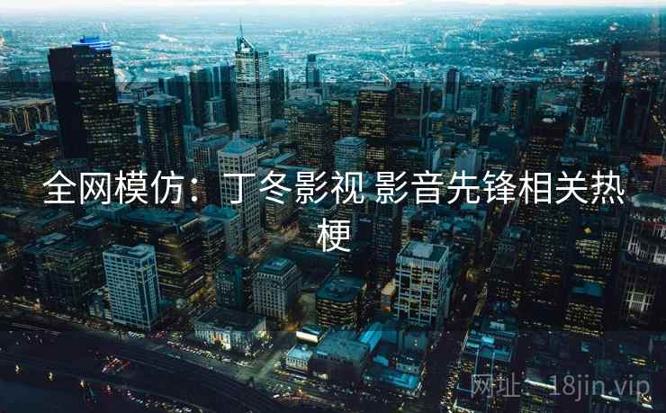 全网模仿：丁冬影视 影音先锋相关热梗